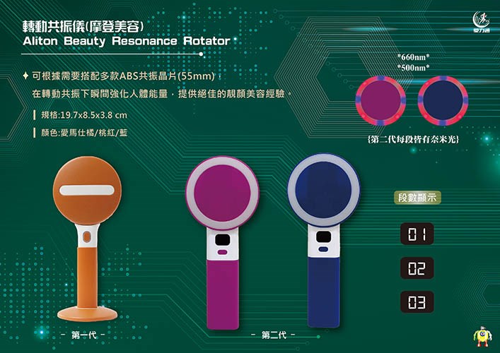 轉動共振儀(第二代摩登美容儀)